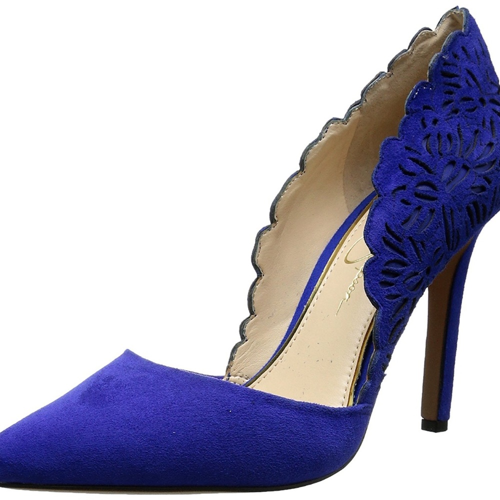 Jessica Simpson Cassel Pump, Cobalt Blue Size 7.5